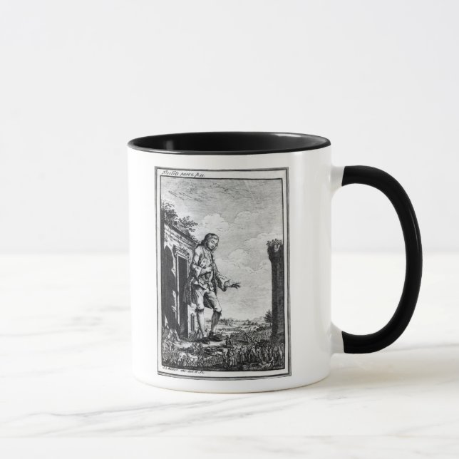 Gulliver amongst the Lilliputians Mug (Right)