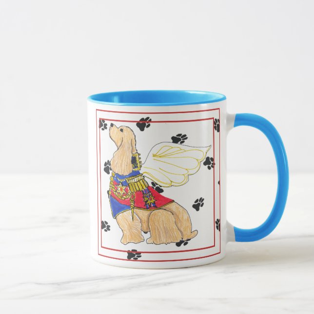 Gulliver's Angel Cocker Spaniel Mug (Right)