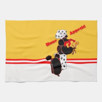 Gulliver's Angels Bone Appetit Kitchen Towel by edentities at Zazzle
