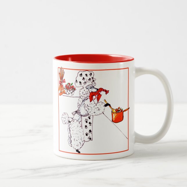 Gulliver's Angels "Chien du Cuisine" Mug (Right)