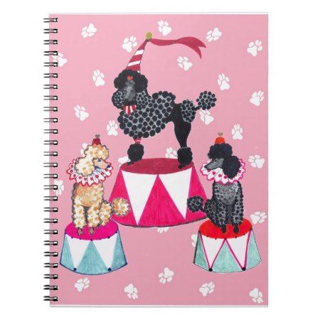 Gulliver's Angels Circus Poodle Notebook