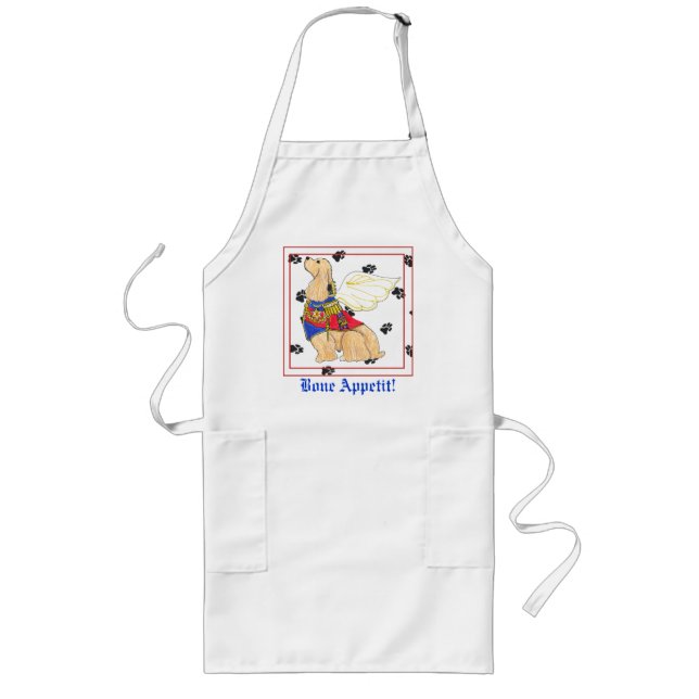 Gulliver's Angels Cocker Spaniel Apron (Front)