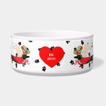 Gulliver's Angels Dachshund Dog Bowl