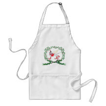 Gulliver's Angels Dalmatian Holiday Barker Apron