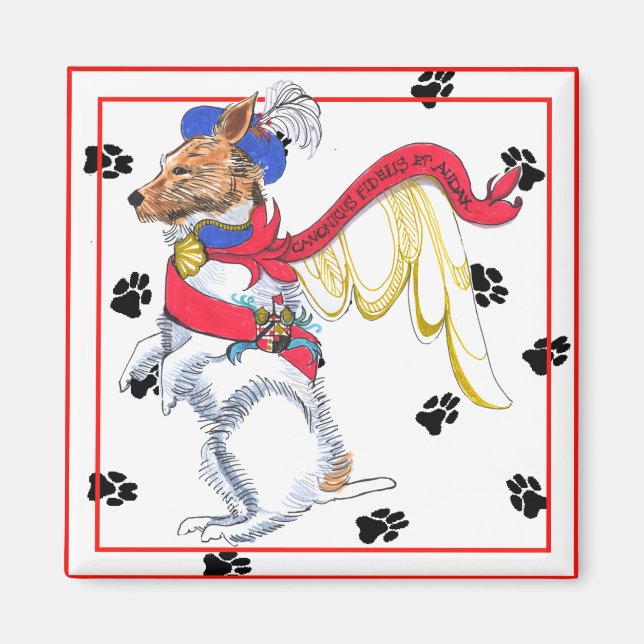 Gulliver's Angels Jack Russell Magnet (Front)