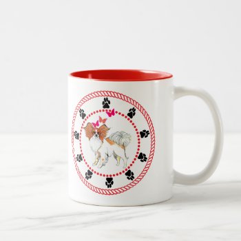 Gulliver's Angels Papillon  Mug by edentities at Zazzle
