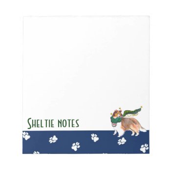 Gulliver's Angels Sheltie Notepad by edentities at Zazzle