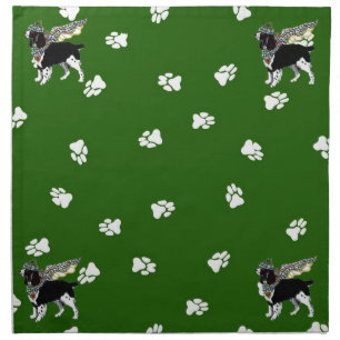 Gulliver's Angels Springer Spaniel Dinner Napkin