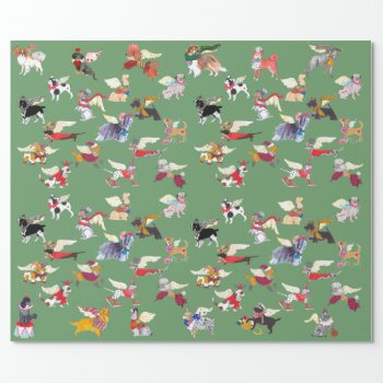 Gulliver's Angels Wrap It Up! Wrapping Paper by edentities at Zazzle