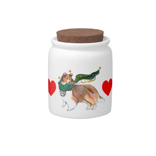 Gulliver's Good SheltieTreat Jar (Front)