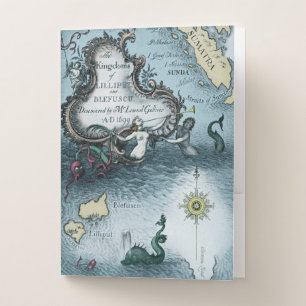 Gulliver's Travels by Jonathan Swift Pocket Folder