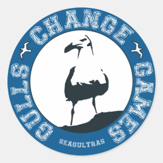Gulls Change Games 3" stickers (sheet of 6)