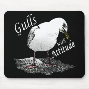 Gulls With Attitude Mousepad