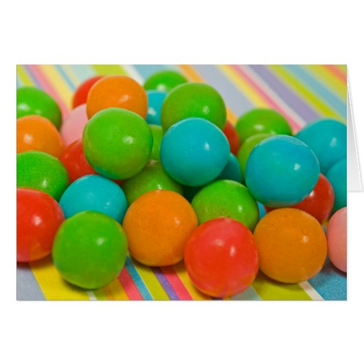 Gum Balls Cards (Front Horizontal)