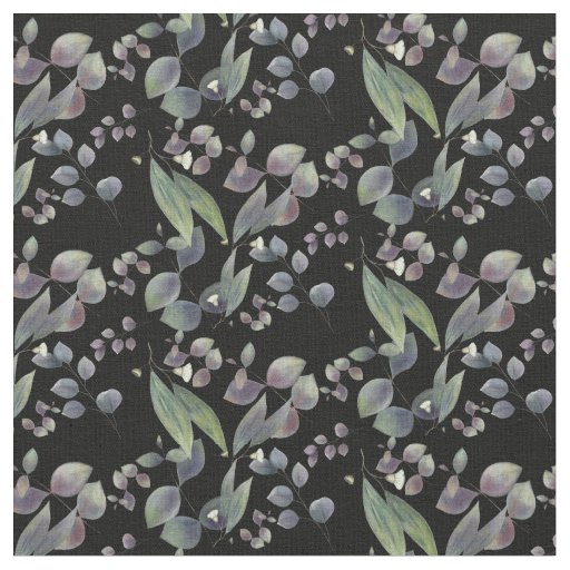 Gum leaf green foliage eucalyptus flower fabric