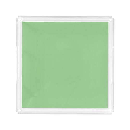 Gum Leaf,Pale Leaf,Pixie Green, Acrylic Tray