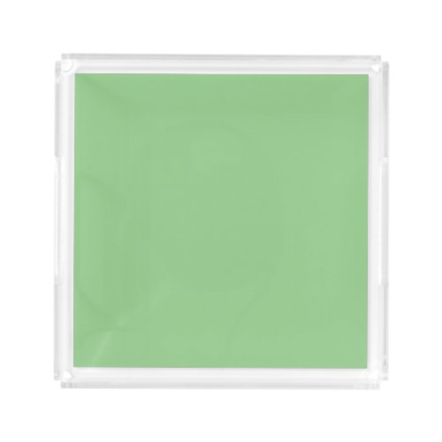 Gum LeafPale LeafPixie Green Acrylic Tray