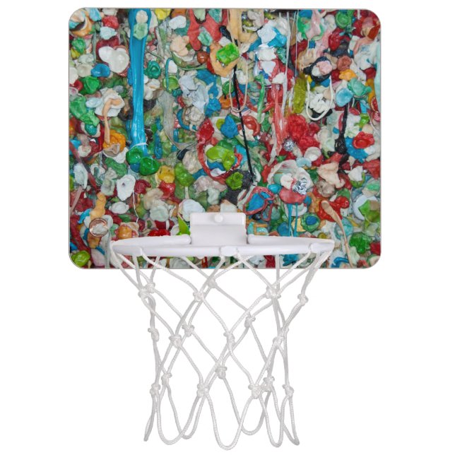 Gum Wall Basketball Hoop (Front)