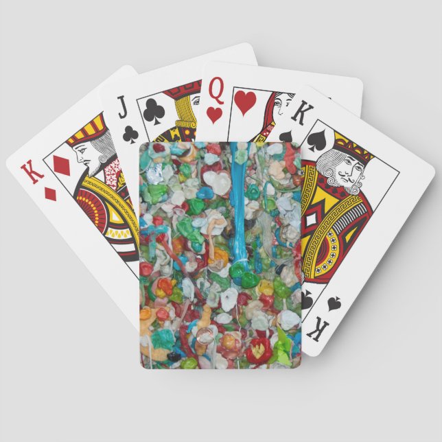 Gum Wall Playing Cards (Back)