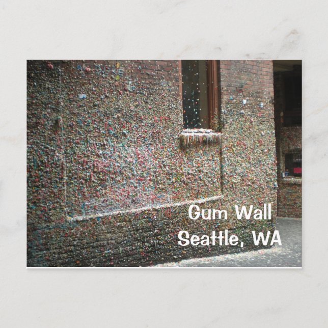 Gum Wall Post Card (Front)