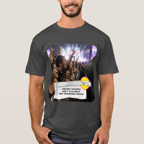 Gum Wrapper Jokes Concert T-Shirt