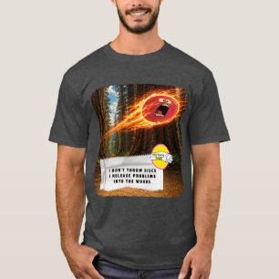 Gum Wrapper Jokes Disc Golf T-Shirt