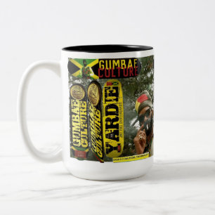 GUMBAE CULTURE Two-Tone Mug, 15 oz Coffee Mug