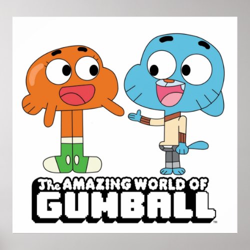 Gumball and Darwin Poster