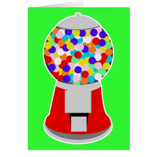 Gumball Machine Cards (Front)