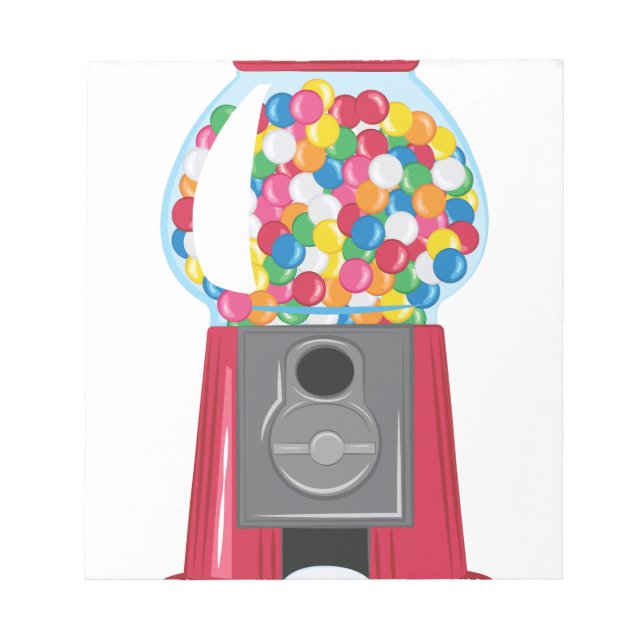 Gumball Machine Notepad (Front)