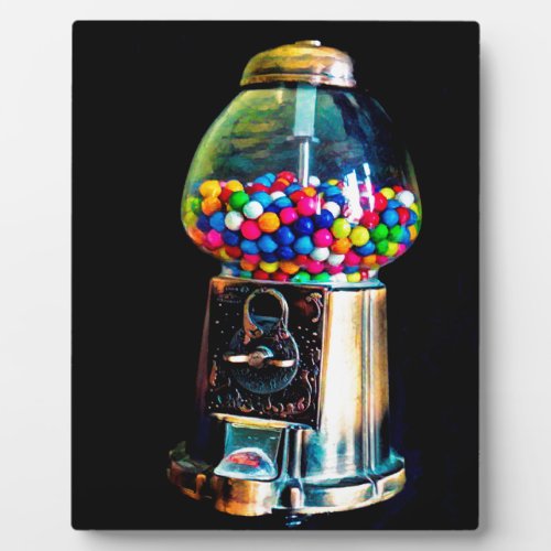 Gumball Machine Plaque