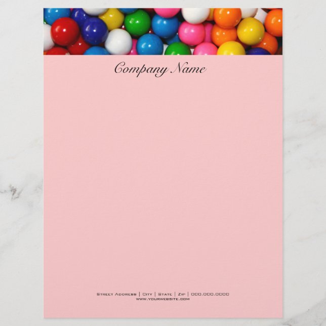 Gumballs Letterhead (Front)