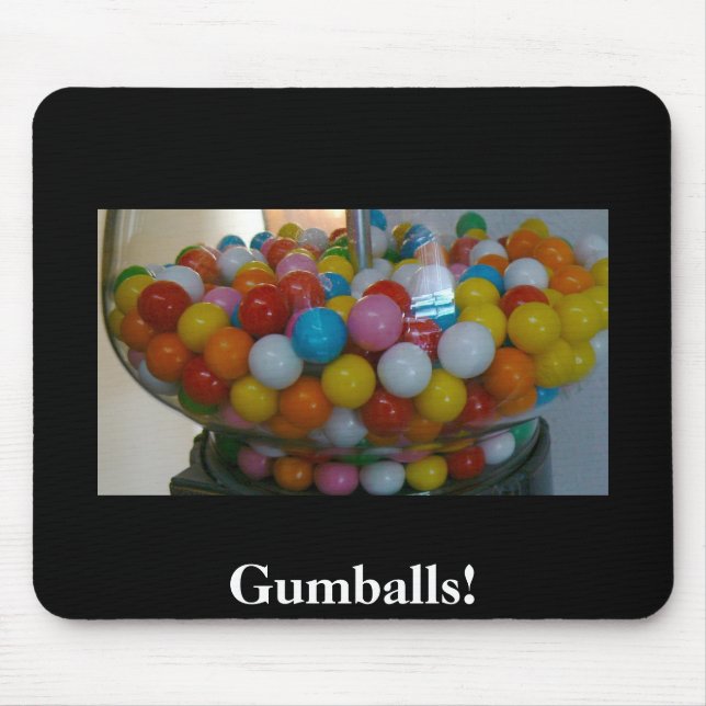 Gumballs! Mouse Pad (Front)