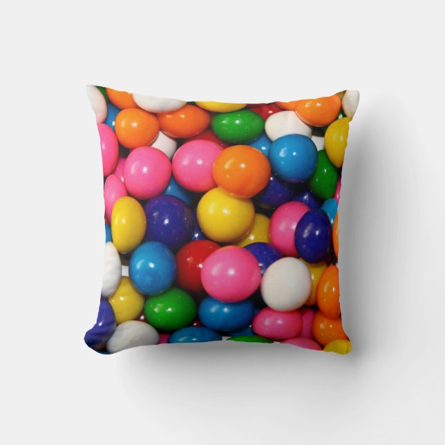 Gumballs Pillow (Front)