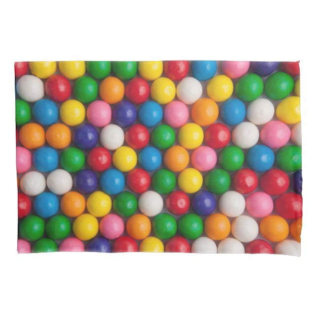 Gumballs Pillow Case (Front)