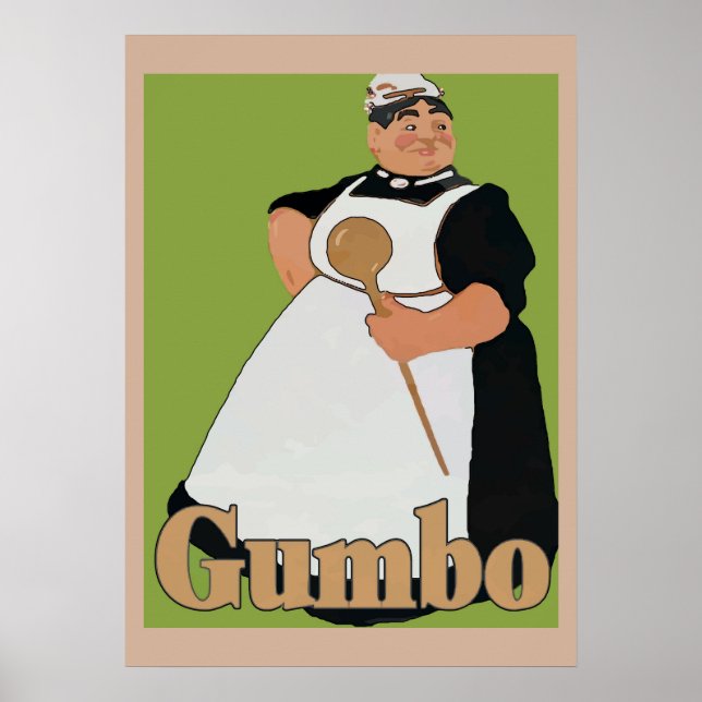 Gumbo Cook, Poster (Front)