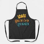 Gumbo Queen Louisiana Or Creole Cook Apron at Zazzle