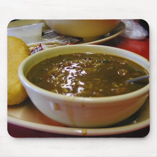 Gumbo Rolls Bowls Mouse Pad (Front)