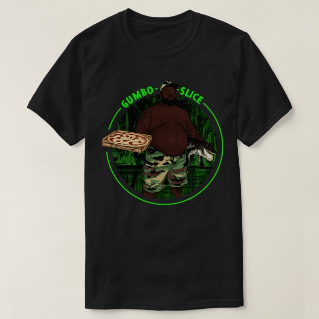 Gumbo Slice T-Shirt (Design Front)