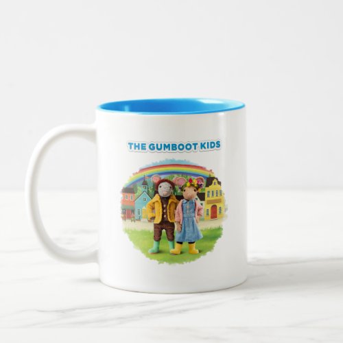 Gumboot Kids Two_Tone Coffee Mug