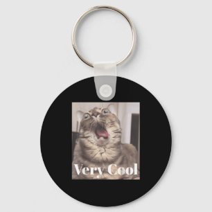 Gumbus Very Cool Funny Cat Meme Animal Lovers Gumb Keychain