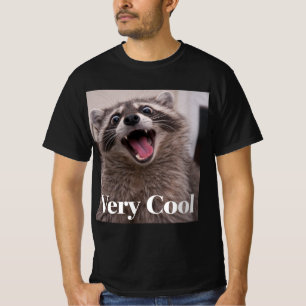 Gumbus Very Cool Raccoon  T-Shirt