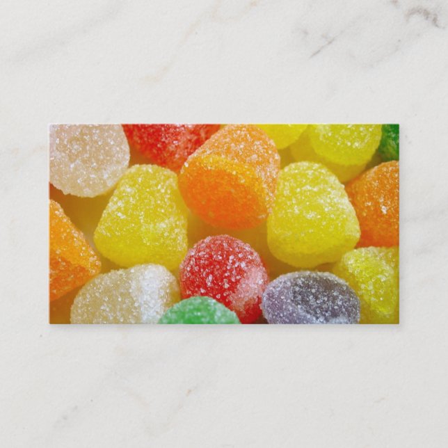 Gumdrops Candy Business Card (Front)