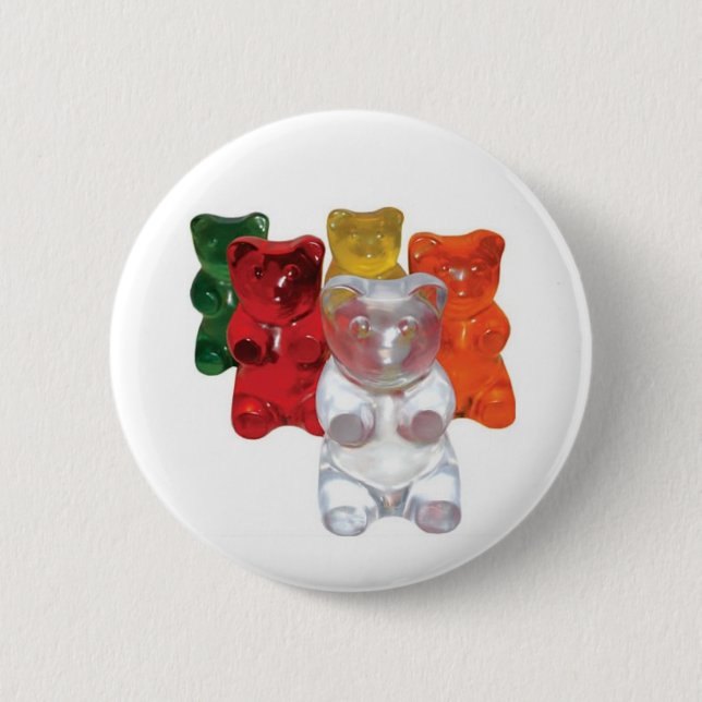 Gummi bears button (Front)