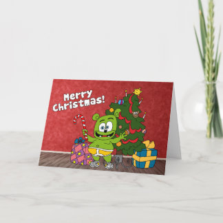 Gummibär Merry Christmas Card