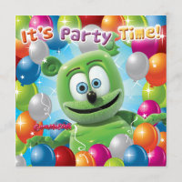 Gummibär (The Gummy Bear) Party Invitation