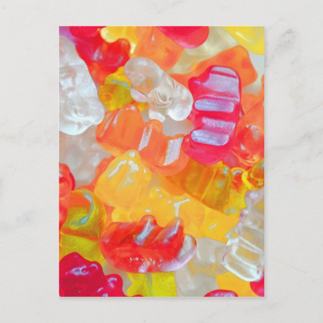 Gummibärchen Postcard (Front)