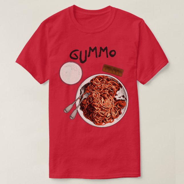 Gummo Bathtub Dinner T-Shirt (Design Front)