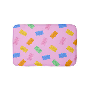 Gummy Bear Aesthetic Pastel Bath Mat