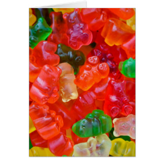 Gummy Bear Card